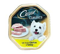 14 x 150g Classics Dog Tray Chicken Turkey Treat Food Meat