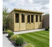 14 X 8 Pent Summer House - Diy Sheds