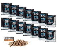 14 x Alcotec Classic T3 Turbo Yeast 120g - Fast-Acting Yeast for Sugar Wash, Vodka, and Mash Fermentation - Up to 18% ABV