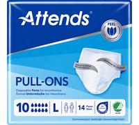 Attends Pull Ons Adult Incontinence Pants Number 10 Size Large 1 x Pack of 14