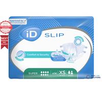 ID Expert Slip Disposable Super Incontinence Pads - X-Small (40 - 70 cm)