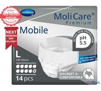 Molicare Premium Mobile - 10 Drops - Large 1 Pack of 14 - Single Pack