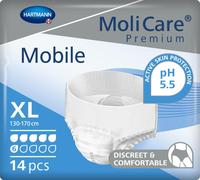14 x MoliCare Premium Mobile 6 Drops | XL | Incontinence Pants | 1 Pack of 14