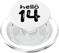 14 Year Old Boys Girls Funny 14th Birthday PopSockets PopGrip for MagSafe
