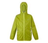 (14 Years, Grenoble Green/Wild Lime) Regatta Great Outdoors Childrens/Kids Lever II Packaway Rain Jacket