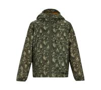 (14 Years, Light Sage) Regatta Childrens/Kids Lever II Camo Waterproof Jacket
