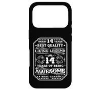 14 Years Of Being Awesome 14 Years 14 Birthday Man Case for iPhone 17 Pro