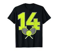 14 Years Old Tennis Lover 14th Birthday Party T-Shirt