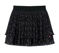 (140) Kids' Skirt Girl's Skater Skirt Toddler Short Skirt Tiered Ruffle Design Black
