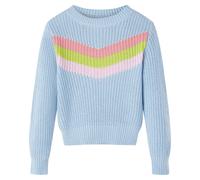 (140) Kids' Sweater Children Toddler Pullover Kids' Sweatshirt Knitwear Knitted Blue