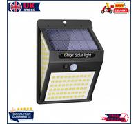 140 LED Solar Security Light Motion Sensor,270° Wide Angle,3 Modes, Waterproof