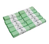 140 Litre x 100 bags Compost Bag Compostable Wheelie Bin Liner - Biodegradeable Sacks/Liners - EN 13432 - Compostable 140L Bags with Composting Guide