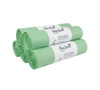 140 Litre x 50 bags BioLiner Compostable Wheelie Bin Liner - Biodegradeable Sacks/Liners - EN 13432 - Compostable 140L Bags with Composting Guide
