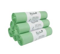 140 Litre x 60 Bags BioLiner Compostable Wheelie Bin Liner - Biodegradeable Sacks/Liners - EN 13432 - Compostable 140L Bags with Composting Guide