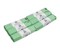 140 Litre x 60 bags Compost Bag Compostable Wheelie Bin Liner - Biodegradeable Sacks/Liners - EN 13432 - Compostable 140L Bags with Composting Guide