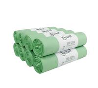 140 Litre x 80 bags BioLiner Compostable Wheelie Bin Liner - Biodegradeable Sacks/Liners - EN 13432 - Compostable 140L Bags with Composting Guide