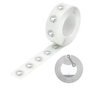 140 Pcs NFC Stickers,NFC Tags with Waterproof,Oil Resistant,Round Blank Rewritable,Compatible with All NFC Enabled Devices