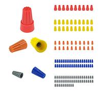 140 PCS Wire Connectors, Electrical Connectors,Wire Caps,Cable Connectors,Quick Connection Terminals