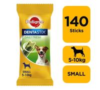 140 Pedigree Dentastix Fresh Adult Small Dog Treats 140 Dental Sticks Dog Chews