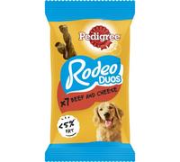140 Pedigree Rodeo Duos Dog Treats Beef & Cheese Dog Chews (20X123G)