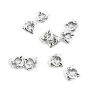 140 Pieces Antique Silver Tone Jewelry Charms E4RT1E Dolphin Craft Art Making Crafting Beading