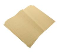 140 Sheets Professional Chinese Xuan Rice Calligraphy Paper 8cm Grid for Writing Practice, Convenient Calligraphy Supplies for Artists and Students