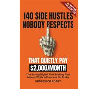 140 SIDE HUSTLES NOBODY RESPECTS (THAT QUIETLY PAY $2,000/MONTH): The Boring Digital Work Making Real Money While Influencers Go Broke (The Big Book Of)