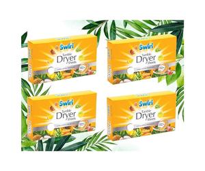 140 Swirl Tumble Dryer Sheets Tropical Fabric Conditioner Laundry Aid