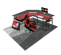 140 x 160 cm Office Mat for Carpet - Non Slip Floor Protector Mats - Low Pile Chair Carpet - Rectangle Protectors for Rolling Chairs for Computer - Desk Hardwood Floors