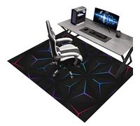 140 x 200 cm Office Gaming Chair Mat for Hard & Carpet Floor, Office Chair Rug Protector for Rolling Chair, Desk Chairmat