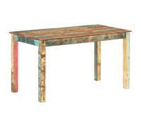 Dining Table Kitchen Dining Room Side Dinner Table Solid Reclaimed Wood vidaXL