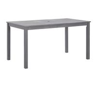 (140 x 80 x 74 cm) vidaXL Garden Table Patio Table Outdoor Wooden Dining Table Solid Wood Acacia