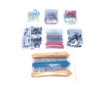 1400 / 1500Pcs Basic Electronic Component Metal Film Resistor Assortment Led Diode Electrolytic Capacitor Ceramic Set Professional Electronics Parts