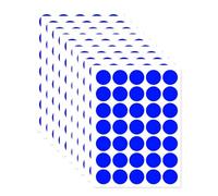 1400 Pcs Colored Dot Stickers, 19mm Round Color Coding Labels, Circle Dot Labels Stickers for Office Classroom Family Shop, 20 Sheets, 0.75 Inch