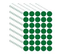 1400 Pcs Colored Dot Stickers, 19mm Round Color Coding Labels, Circle Dot Labels Stickers for Office Classroom Family Shop, 20 Sheets, 0.75 Inch
