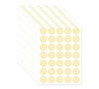 1400 Pcs Colored Dot Stickers, 19mm Round Color Coding Labels, Circle Dot Labels Stickers for Office Classroom Family Shop, 20 Sheets, 0.75 Inch