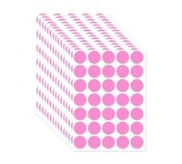 1400 Pcs Colored Dot Stickers, 19mm Round Color Coding Labels, Circle Dot Labels Stickers for Office Classroom Family Shop, 20 Sheets, 0.75 Inch