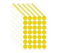 1400 Pcs Colored Dot Stickers, 19mm Round Color Coding Labels, Circle Dot Labels Stickers for Office Classroom Family Shop, 20 Sheets, 0.75 Inch