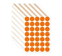 1400 Pcs Colored Dot Stickers, 19mm Round Color Coding Labels, Circle Dot Labels Stickers for Office Classroom Family Shop, 20 Sheets, 0.75 Inch