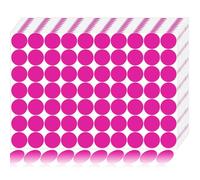 1400 PCS Dot Stickers Pink 3/4 Inch Round Color Coding Labels Polka Circle Dot Label Sticker for Office,Classroom,Papers Etc