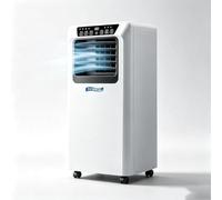 14000 BTU Portable Air Conditioner, 220-240V 50Hz Floor Standing AC Unit Cooling Only, Quiet Compressor with Window Seal Kit & Castor Wheels for Rooms, 9000 Btu, 9000 BTU
