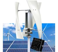 14000W Garden Wind Turbines Generator Kit, 12V - 220V Wind Power Generator Vertical Three-Phase AC Vertical Wind Turbine with Controller for Marine, RV, Home and Industrial Use