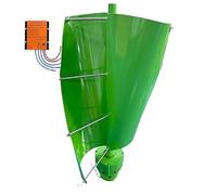 14000W Vertical Axis Wind Turbine Generator, 42.65ft/s Home Windmill Kit, Hybrid Wind System with Controller for Renewable Energy Supply - Green 12V for Home & Business