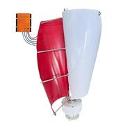 14000W Vertical Axis Wind Turbine Generator, 42.65ft/s Home Windmill Kit, Hybrid Wind System with Controller for Renewable Energy Supply - Green 12V for Home & Business