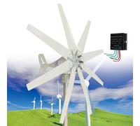 14000W Wind nerator 8-Blade 12V/24V/48V/110V/220V Permanent Magnet AC with Controller Small Home Wind Power System for Renewable Energy Soluts