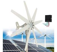 14000W Wind nerator Kit with 8 B for Marine RV Home - Hybrid Wind-Solar Power System 220V Winll nerator for Off-Grid Energy Soluts