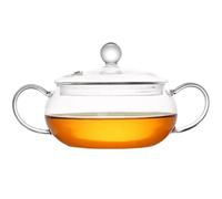 1400ml Borosilicate Glass Cooking Saucepan with Lid for Stovetop | See-through Cooking, Dual Handles, Soup Pot, Kitchen Use, Simple Chic Style, 1400ml Capacity