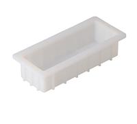 1400ml Silicone Soap Mold, Reusable No - Stick Rectangular Bread Mold, Heat - Resistant - 40℃ to 230℃ for Soap Candle Meatloaf Dessert Making with Dishwasher - Safe