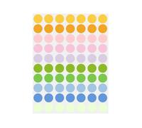 1400PCS Colored Dot Stickers, 19mm Round Circle Color Coding Labels Dots Label Stickers for Office Classroom Family Shop