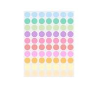 1400PCS Colored Dot Stickers, 19mm Round Circle Color Coding Labels Dots Label Stickers for Office Classroom Family Shop